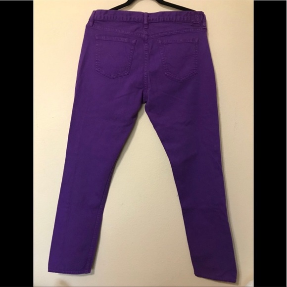G - Ralph Lauren Purple Cotton Jeans - Picture 2 of 4